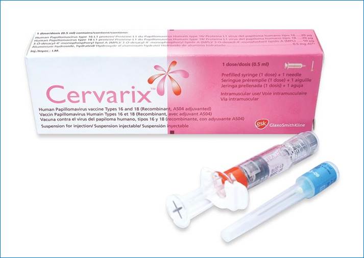 Cervarix vaccine 0.5 mL6002PPS0